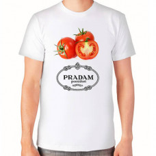 "Pradam pomidori" T-krekls vīriešu ar sublimācijas apdruku
